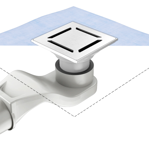 Punktablauf Dusche Komplettset Nova