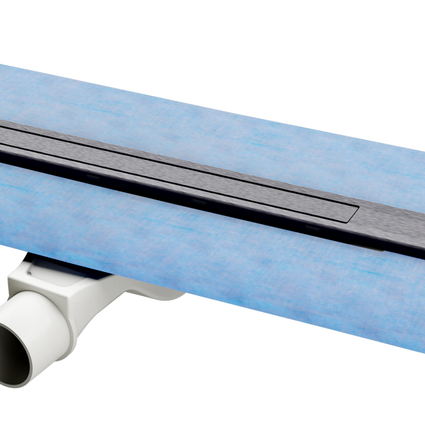 Komplettset Duschrinne Pera mit Dichtmanschette & Siphon