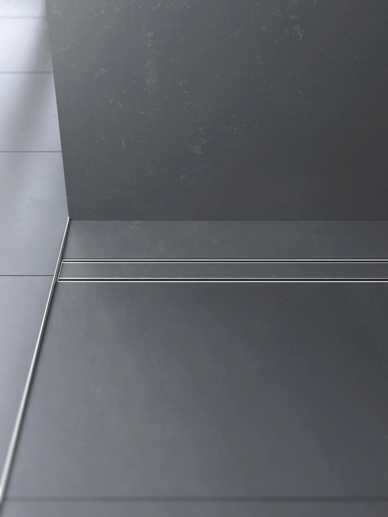 befliesbare Duschrinne Edelstahl Mulde linienentwässerung