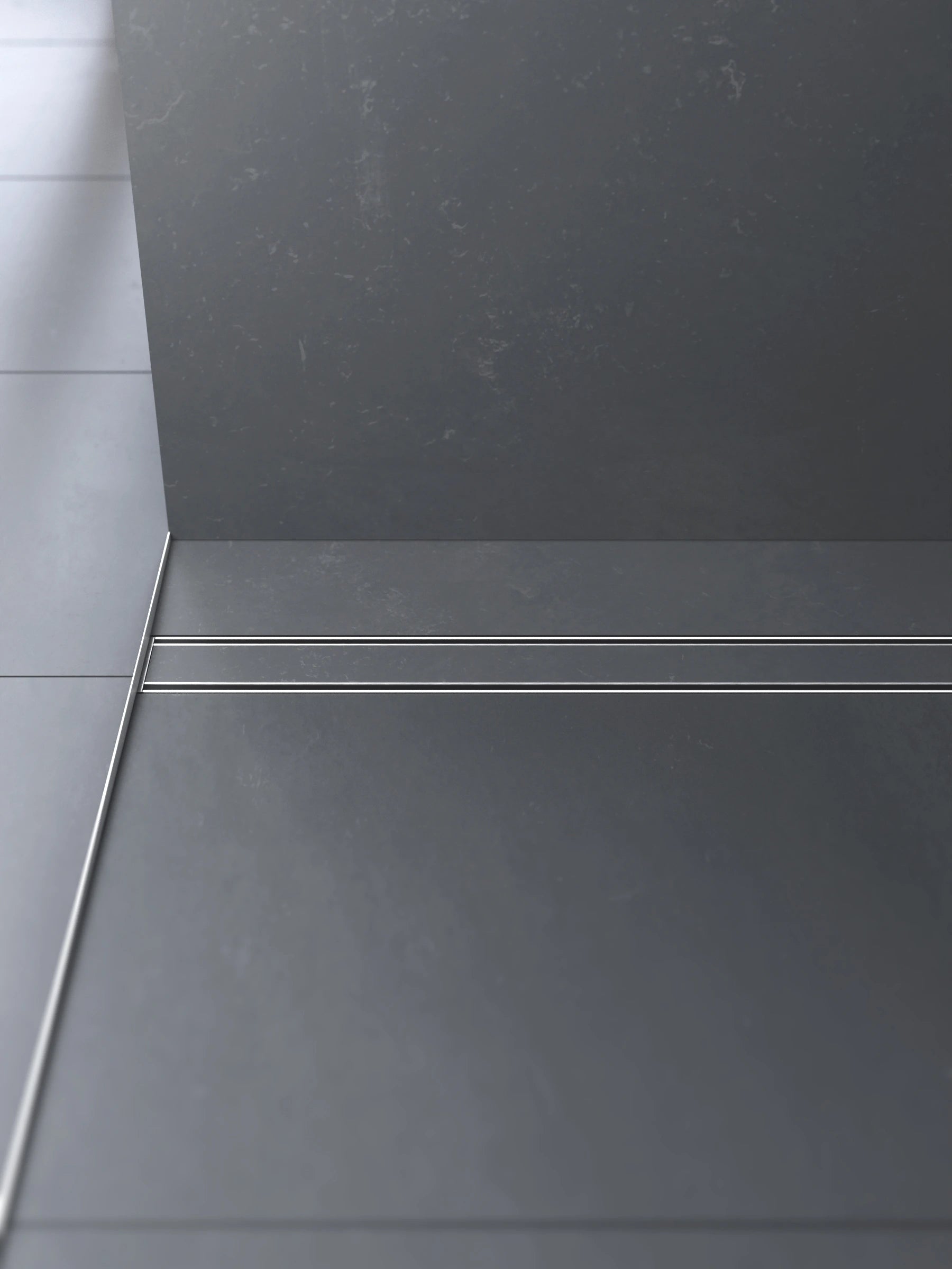 befliesbare Duschrinne Edelstahl Mulde linienentwässerung