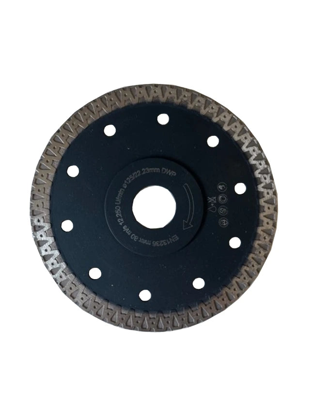 BLACK TURBOCUT Diamantscheibe 115/125 mm für ultrahartes Feinsteinzeug