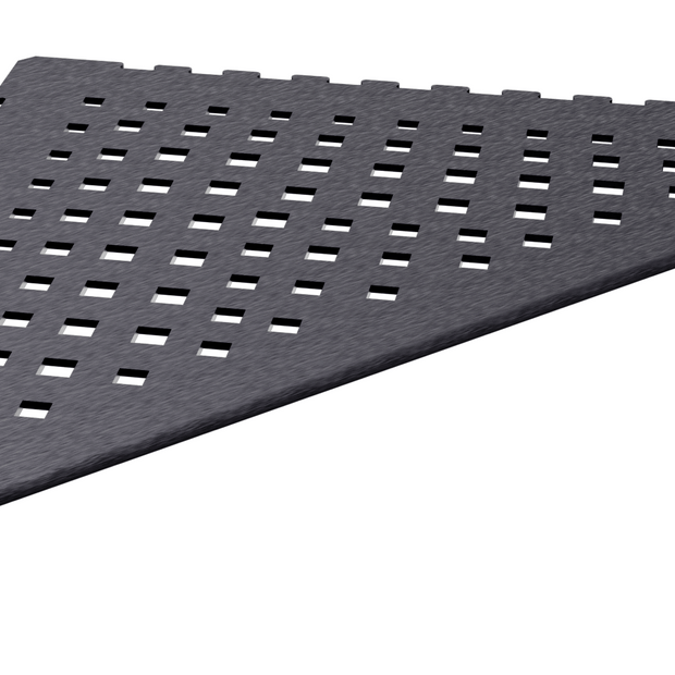 Duschablage Aqua anthrazit Edelstahl fugenbündig ohne Bohren