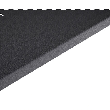 Edelstahl Ablage anthrazit für Walk-in Dusche