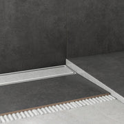 Gefällekeil Edelstahl für exakte Führung zur Duschrinne