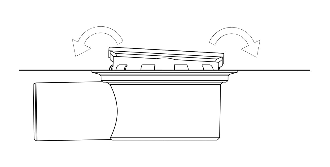 technische Darstellung des exzentrischem Einsatzes im Punktablauf. 