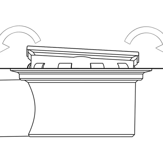 technische Darstellung des exzentrischem Einsatzes im Punktablauf. 