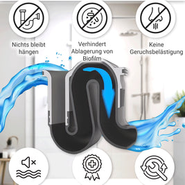 Anti-Biofilm Siphon S-Flow Technologie Visolva