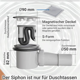 technische Information für Visolva Flow Siphon 