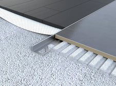 Winkelprofil aus Edelstahl V2A für Ecken, Treppen und stark beanspruchte Fliesenkanten